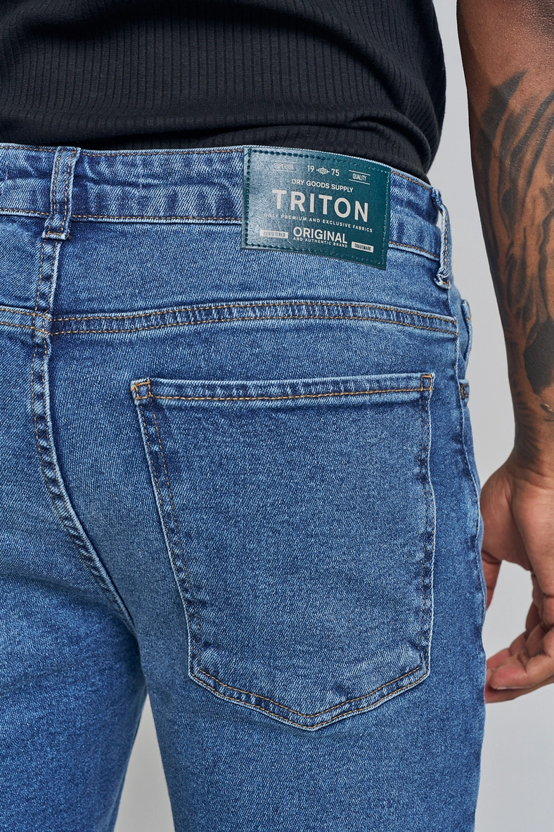 Calça Jeans Masculina Cintura Média - Jonas Índigo 5