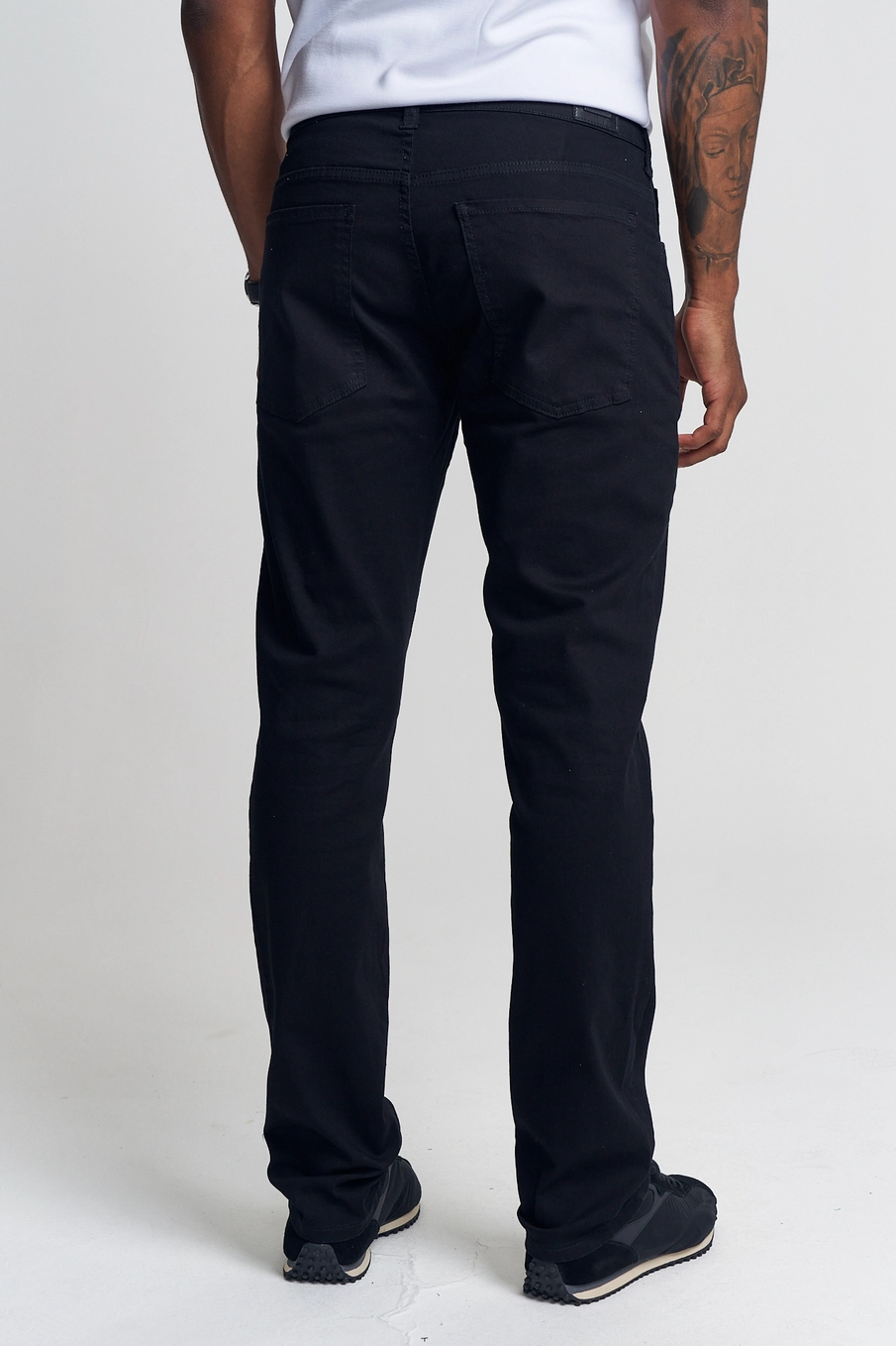 Calça Jeans Masculina - Gilson Slim Indigo Preto 3