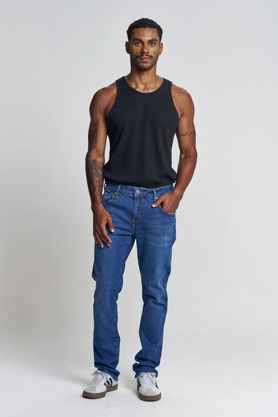 Calça Jeans Masculina Cintura Média - Gilson Slim