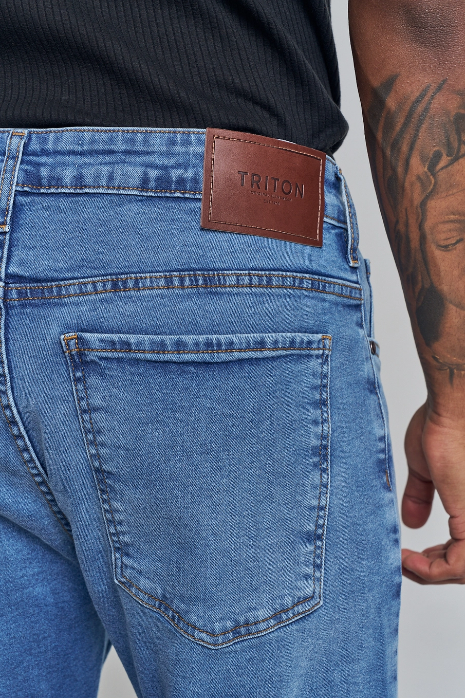 Calça Jeans Masculina Cintura Média - Leo Índigo 5