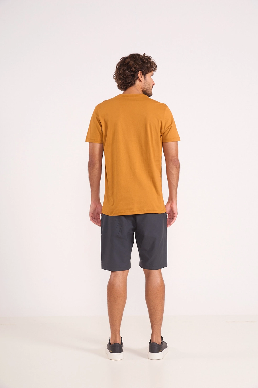 Camiseta Em Algodão Estampa Vintage 1986 Amarelo