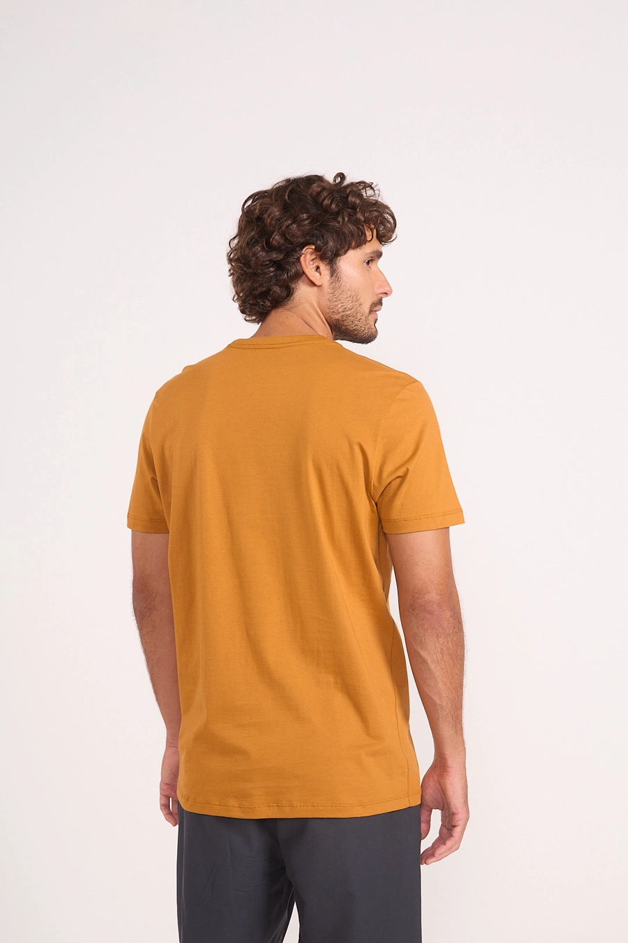 Camiseta Em Algodão Estampa Vintage 1986 Amarelo