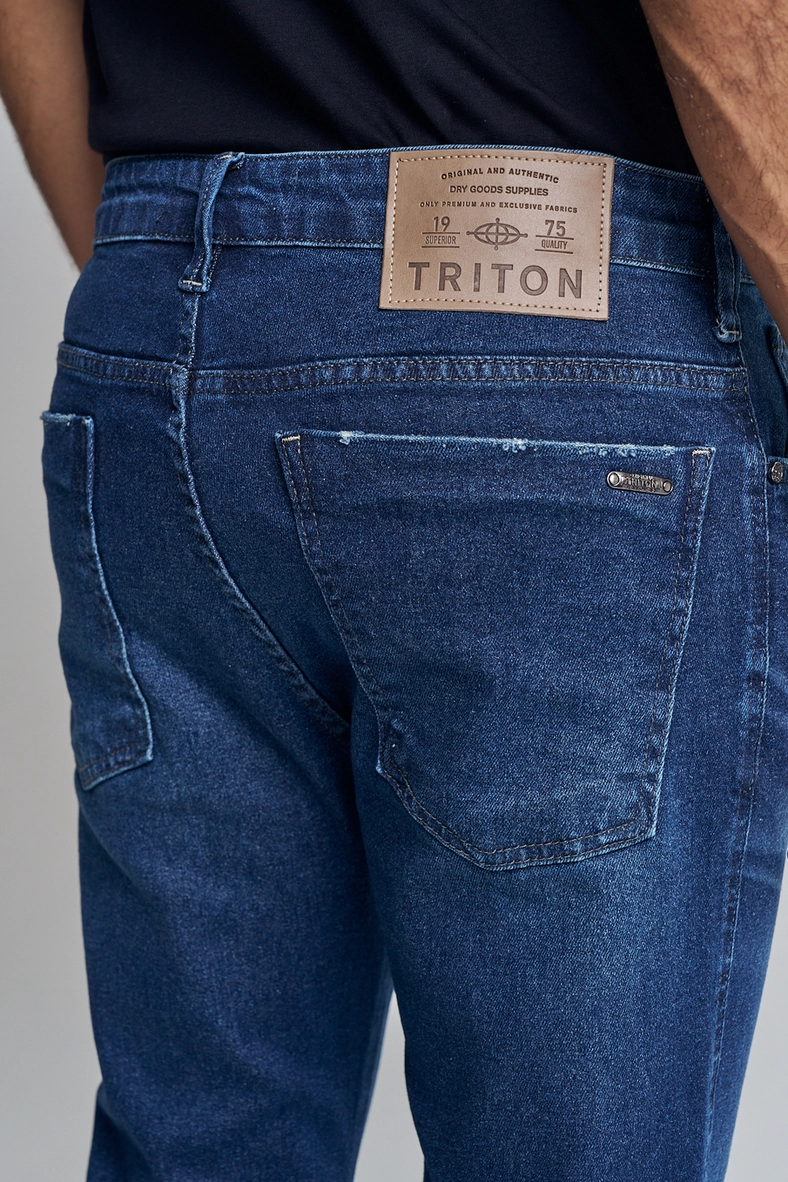 Calça Jeans Masculina Ultra Skinny - Bruno Índigo 5