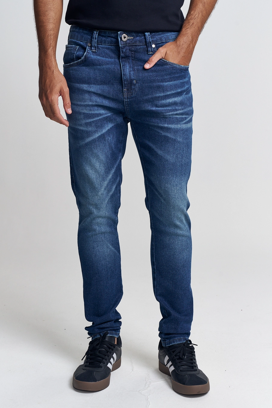 Calça Jeans Masculina Ultra Skinny - Bruno Índigo 2