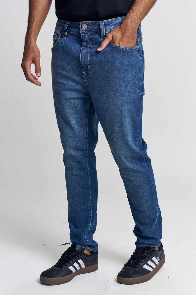 Calça Masculina Jeans - New Slim Índigo 2