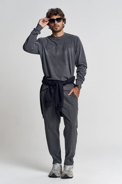 Calça Masculina Com Textura - Rafael