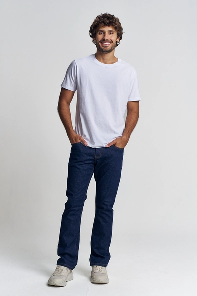 Calça Masculina Jeans Reta - Leo
