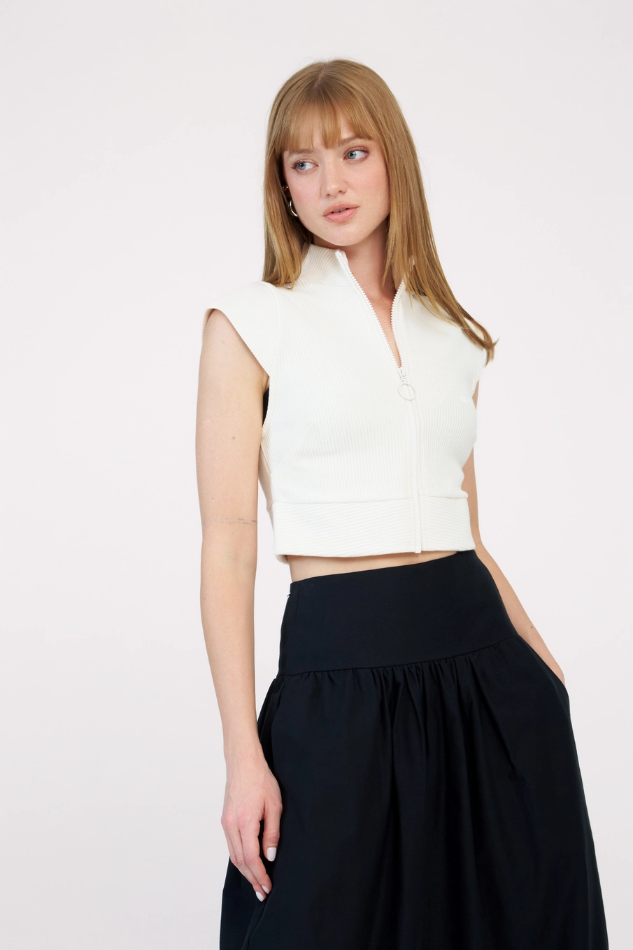 Top Slim Canelado Off Shell 3