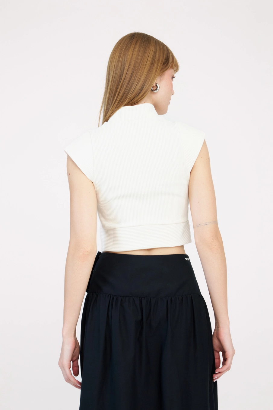 Top Slim Canelado Off Shell 4