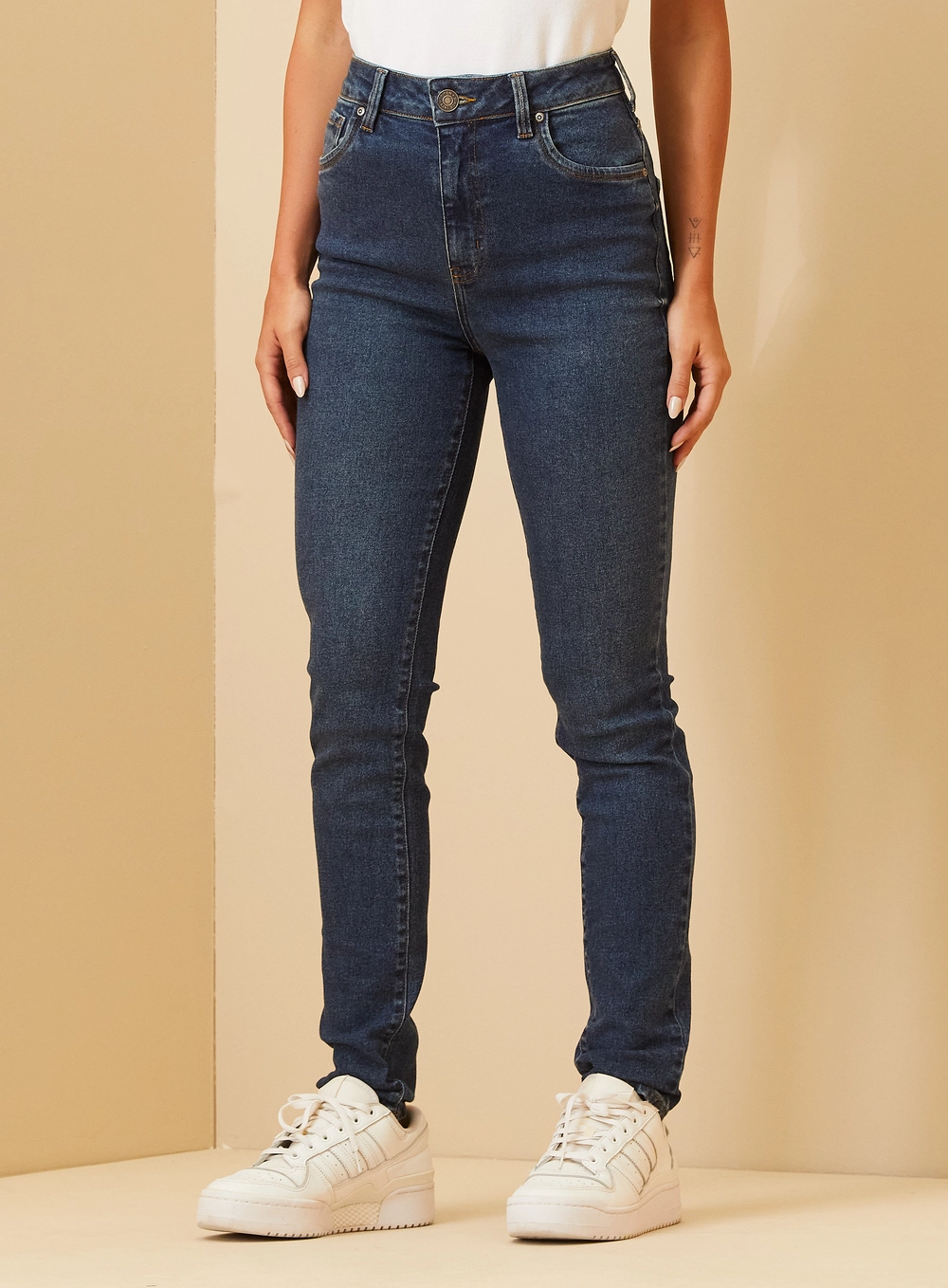 Calça Jeans Gisele Skinny Índigo 2