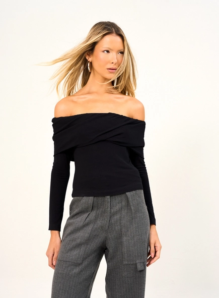 Blusa Feminina Ombro A Ombro