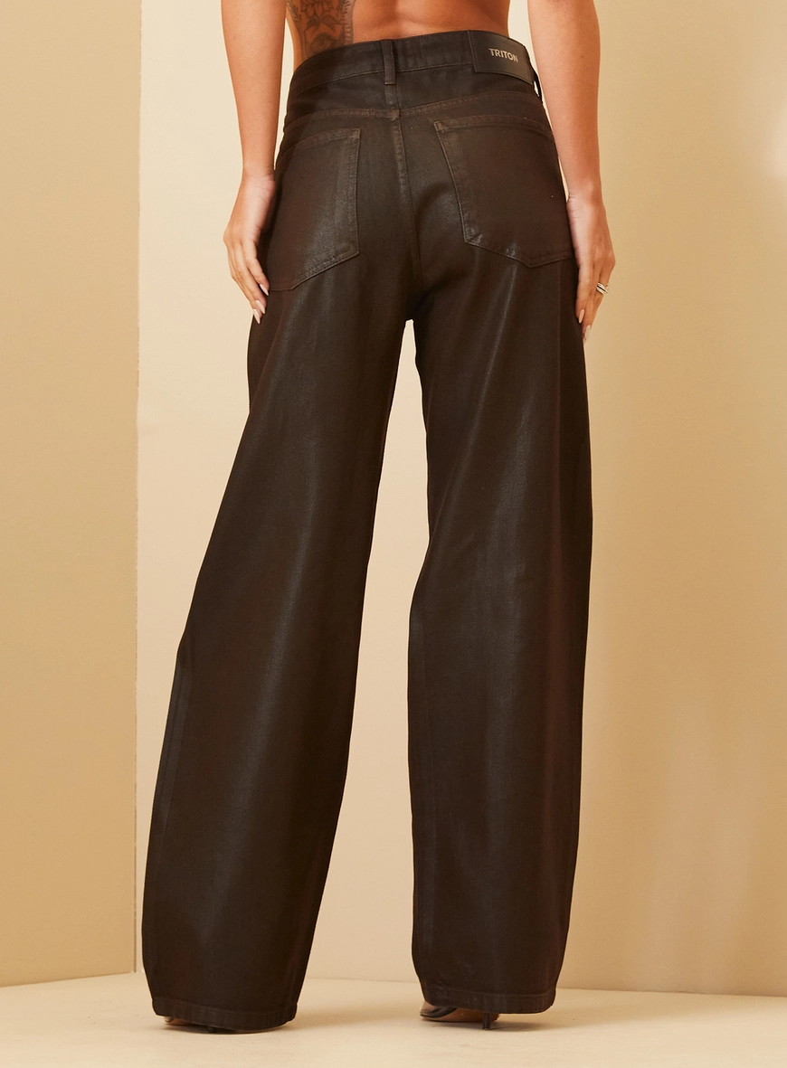Calça Jeans New Loren Indigo Preto 4