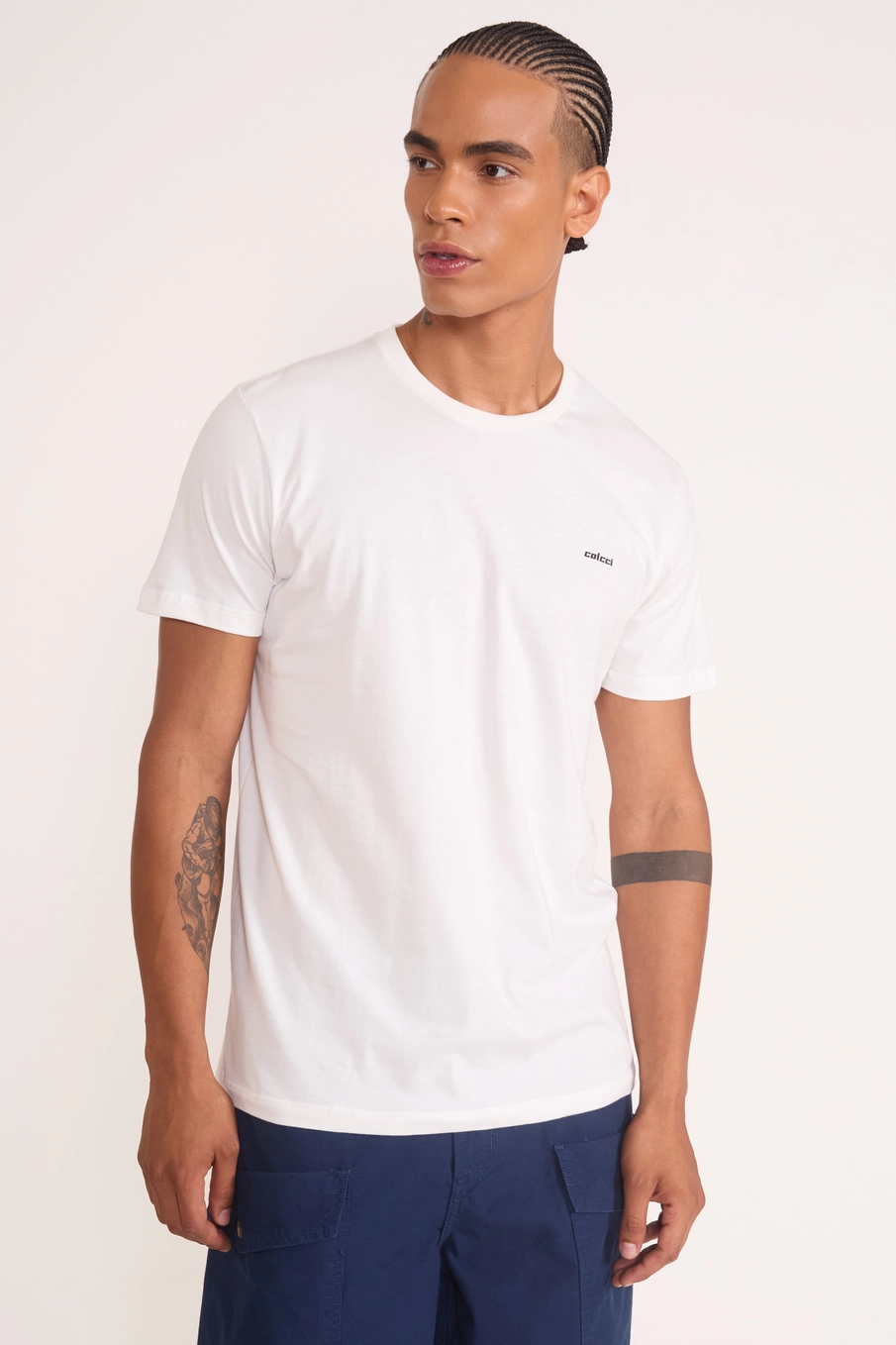 Camiseta Masculina Essential Cotton Off Shell