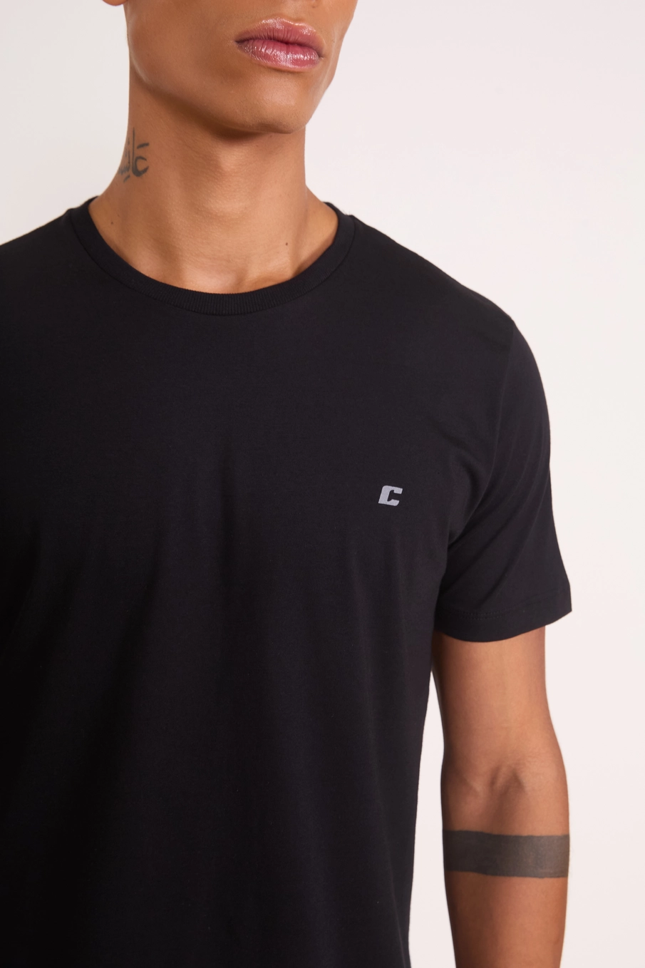 Camiseta Masculina Icon Black Preto
