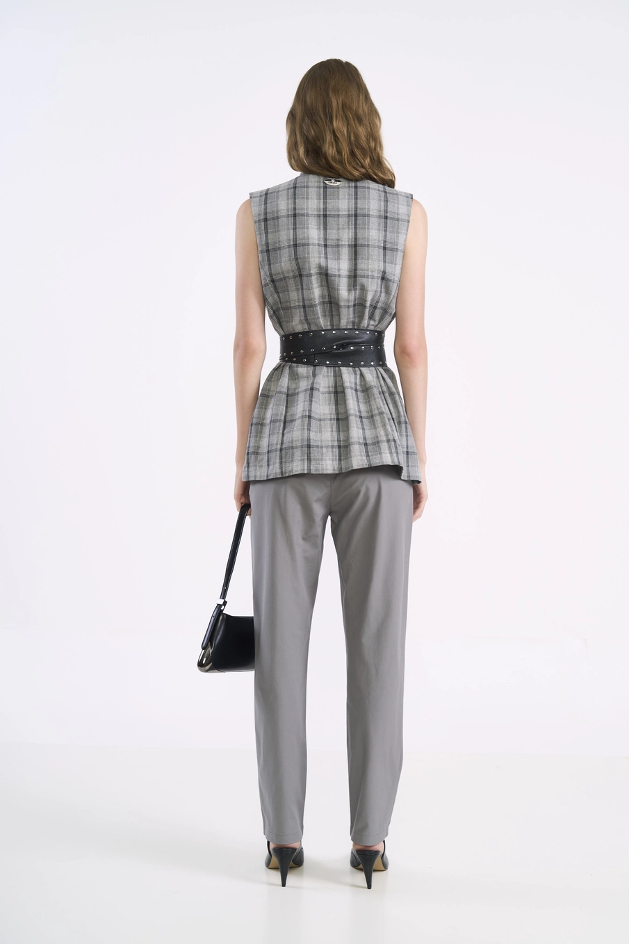 Blusa Colete Xadrez Heritage Estampados
