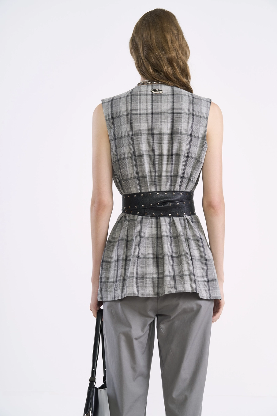 Blusa Colete Xadrez Heritage Estampados