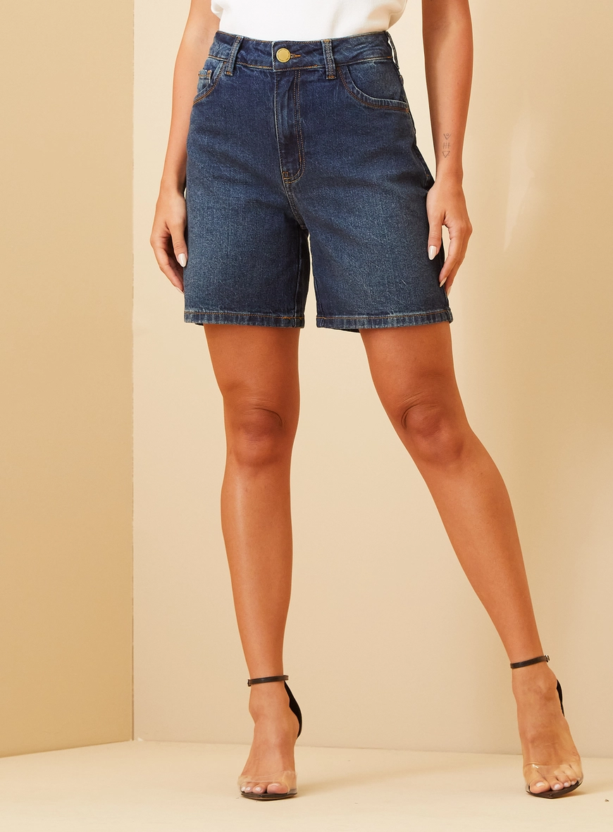 Bermuda Jeans Maite Índigo 2