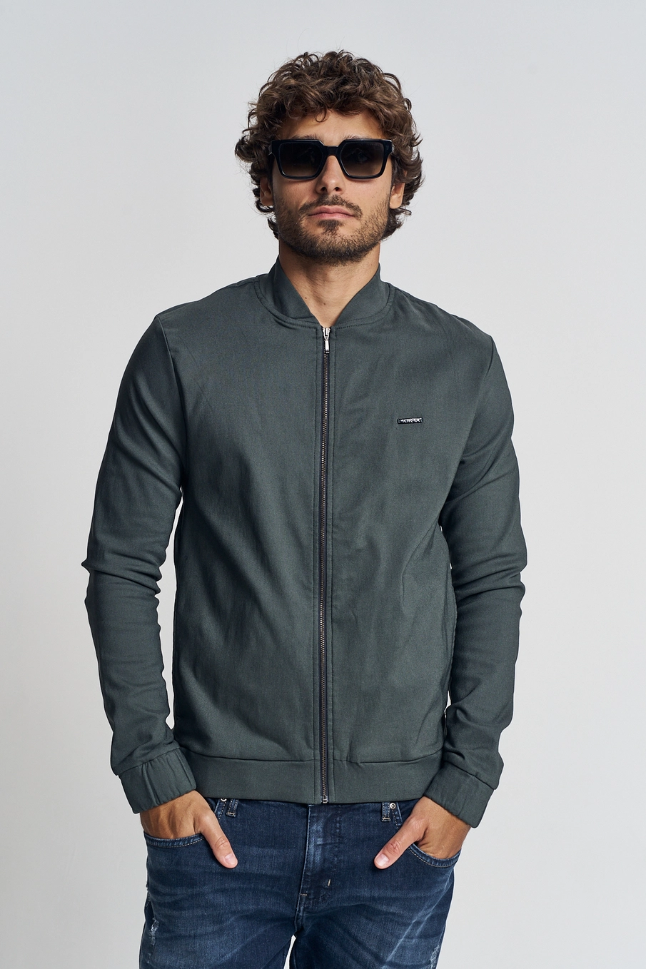 Jaqueta Moletom Masculina Comfort Verde 2