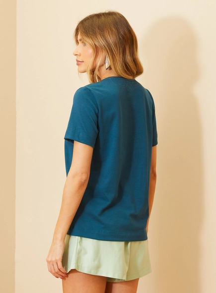 Camiseta Feminina Com Estampa - Comfort