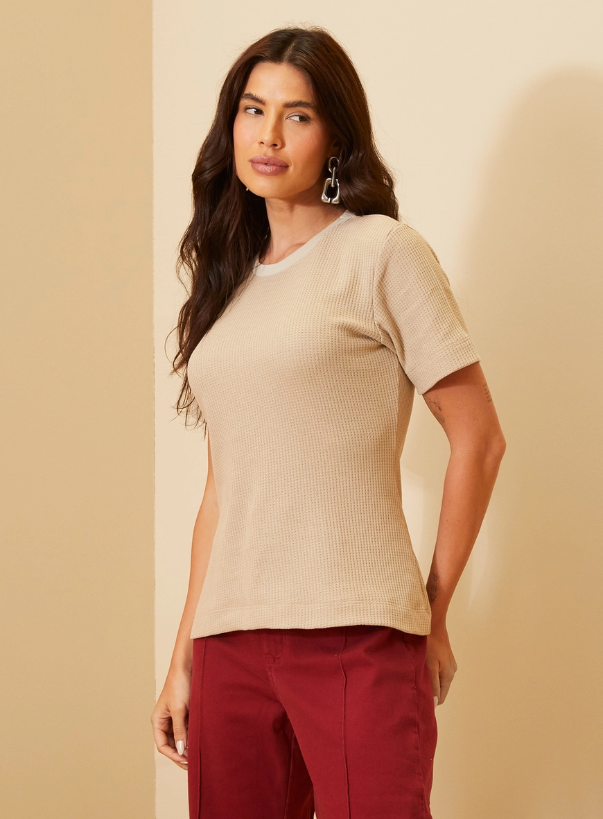 Camiseta Triton Bege 2
