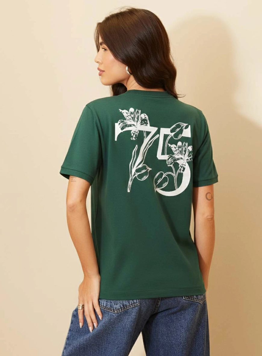 Camiseta Feminina Comfort Com Estampa - Copa Verde Vanity 2