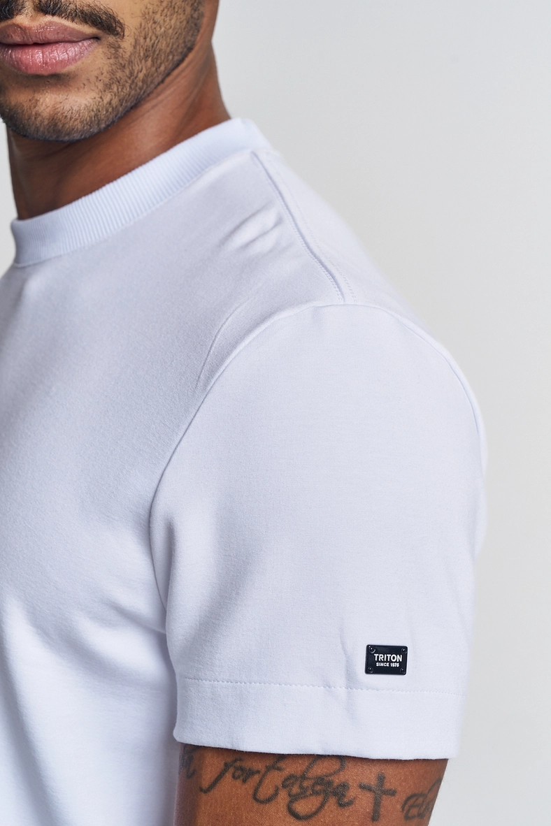 Camiseta Masculina Minimalista - New Branco 3