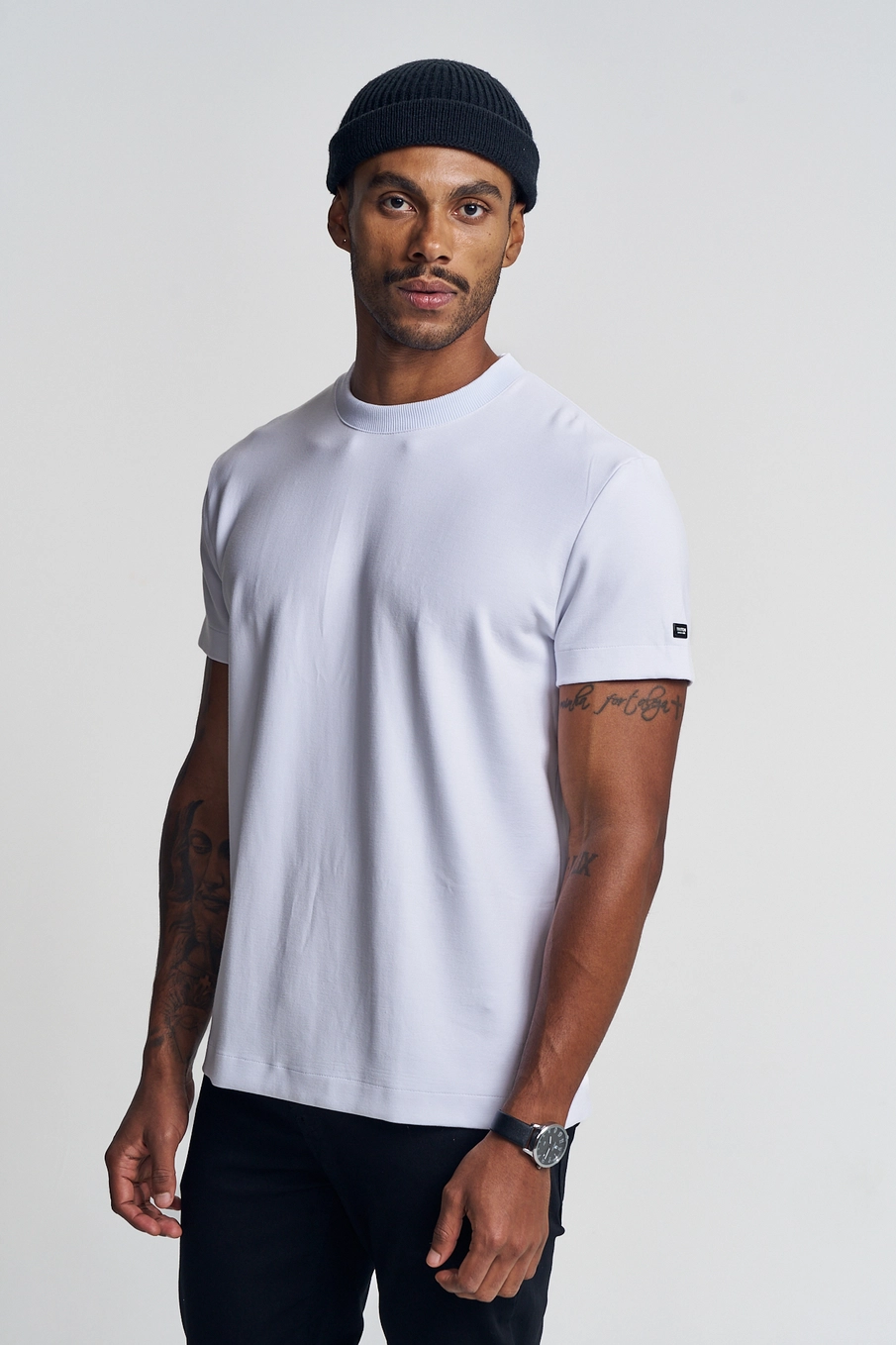 Camiseta Masculina Minimalista - New Branco 1