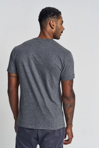 Camiseta Masculina Mesclada - Fit