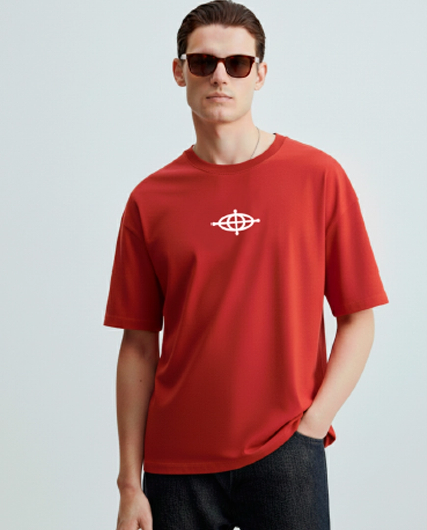 Camiseta Malha 1 Masculino Triton Vermelho 1