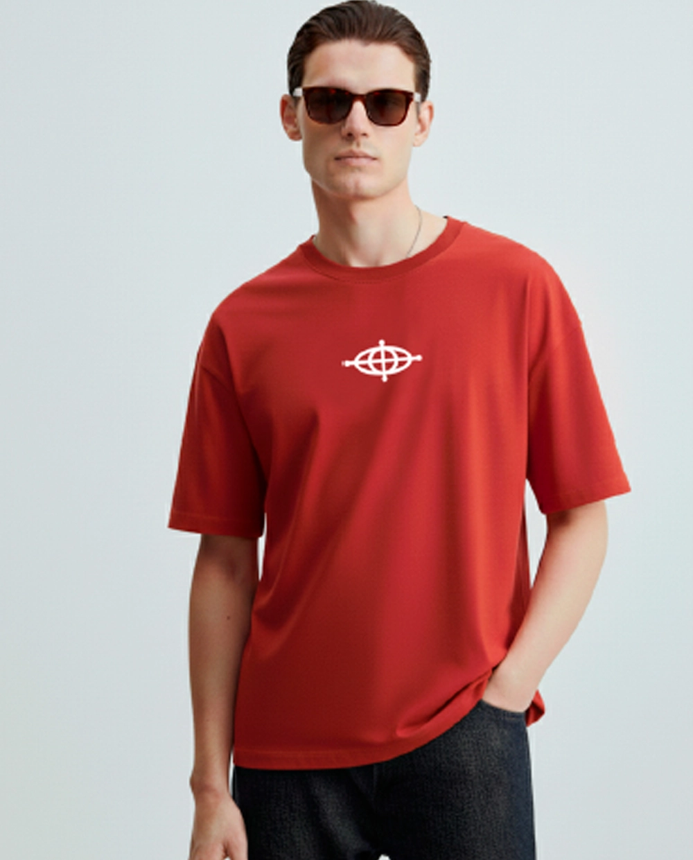Camiseta Malha 1 Masculino Triton Vermelho 2