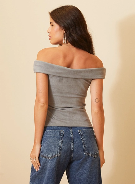 Blusa Ombro A Ombro - Slim