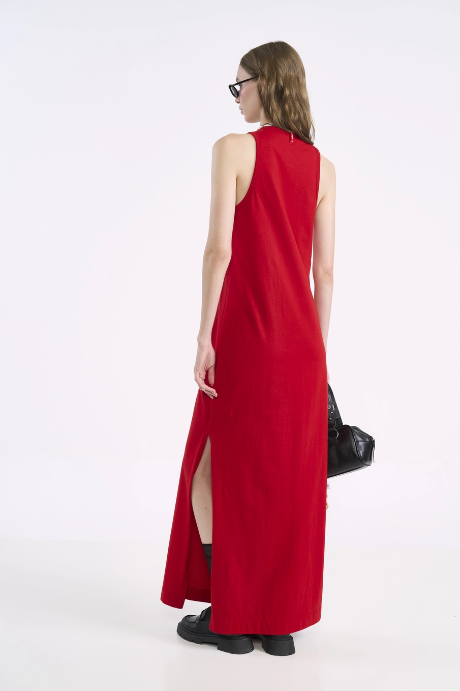 Vestido Maxi Vermelho Vermelho