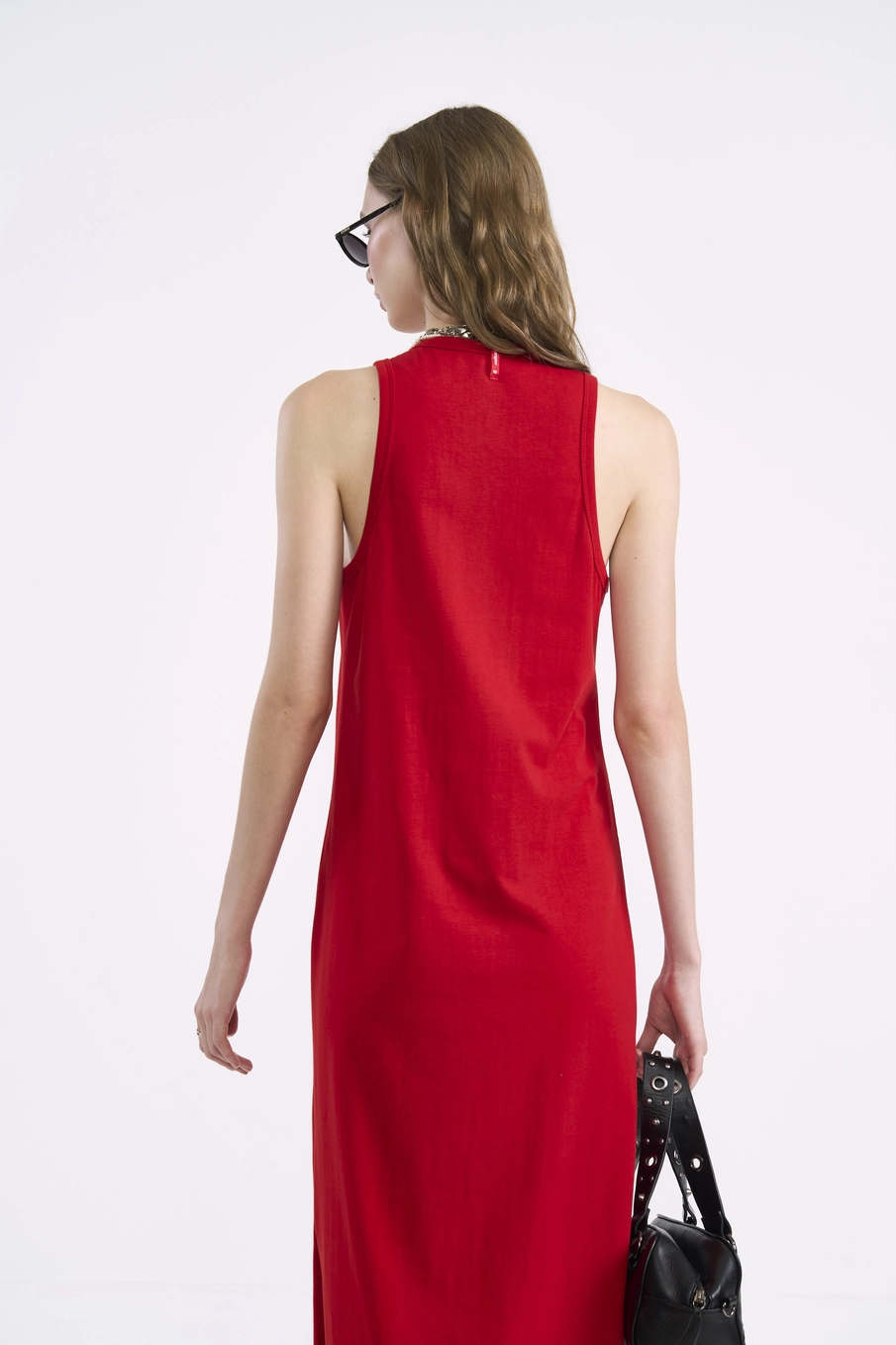 Vestido Maxi Vermelho Vermelho