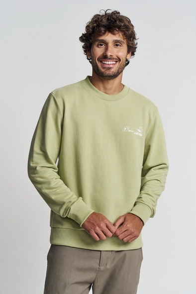 Blusão Masculino Básico Com Estampa Localizada