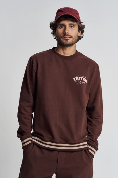 Blusão Com Linhas Contrastantes - Fleece