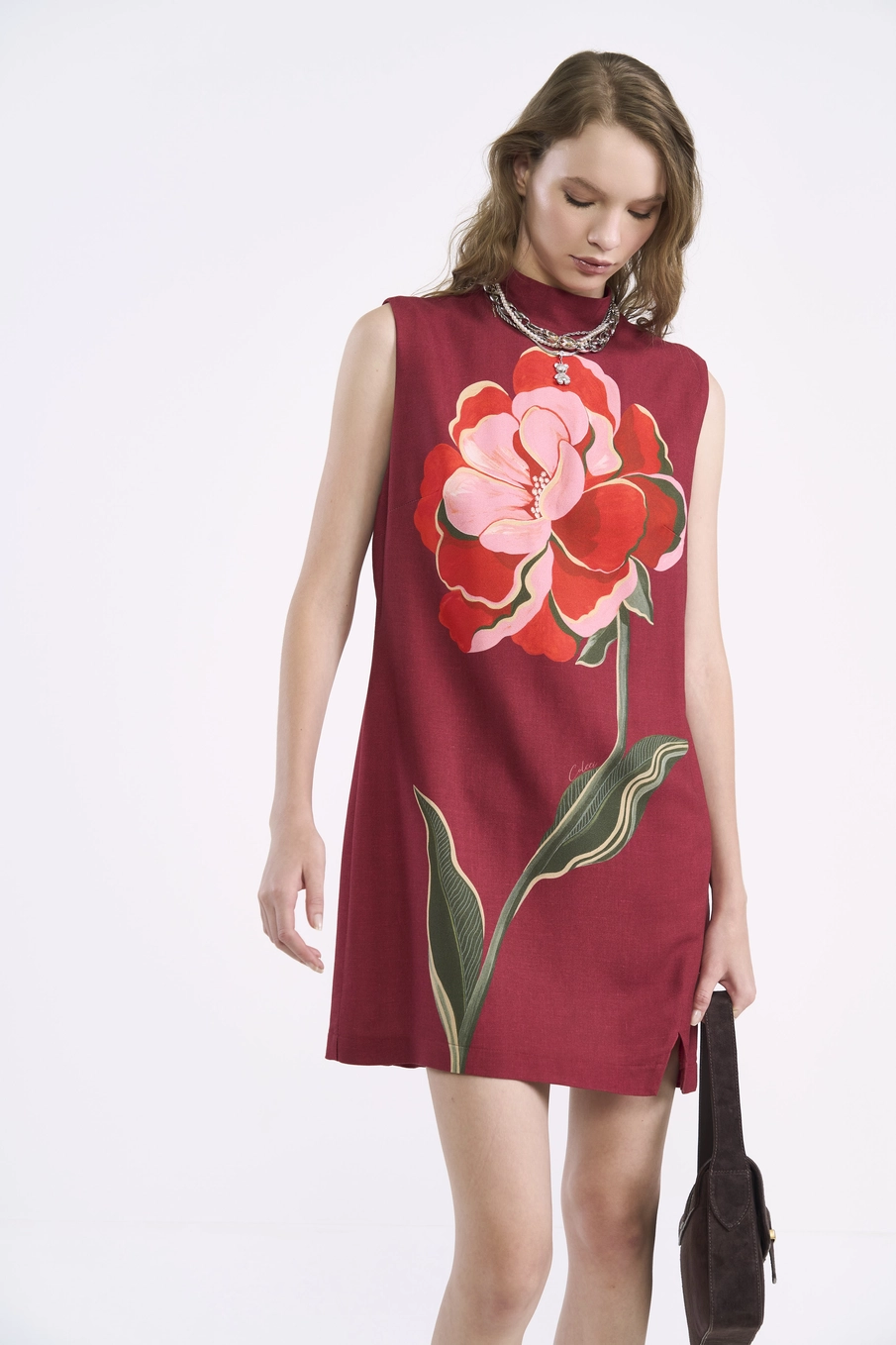 Vestido Curto Magnólia Estampados