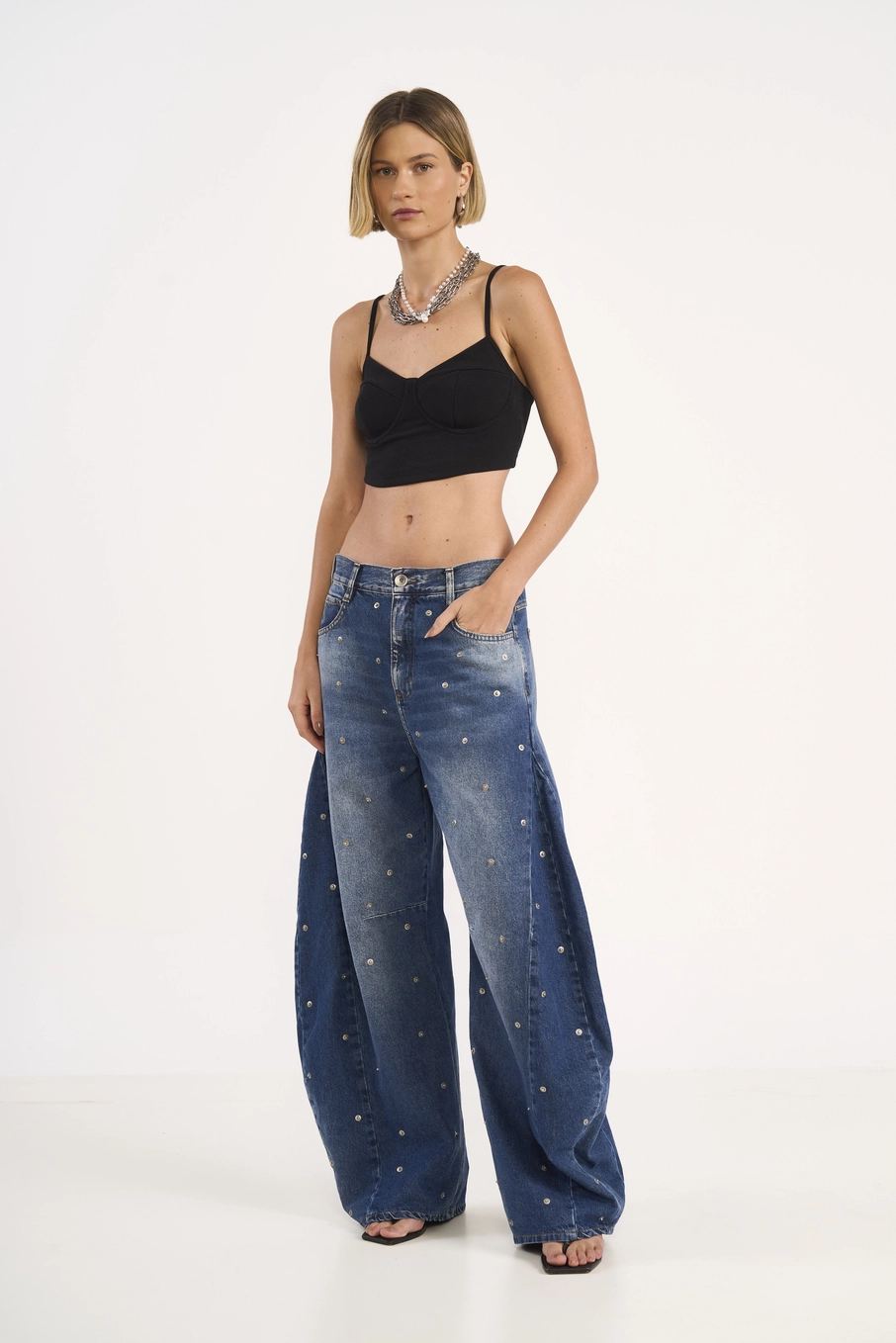 Top Bustier Atitude Preto