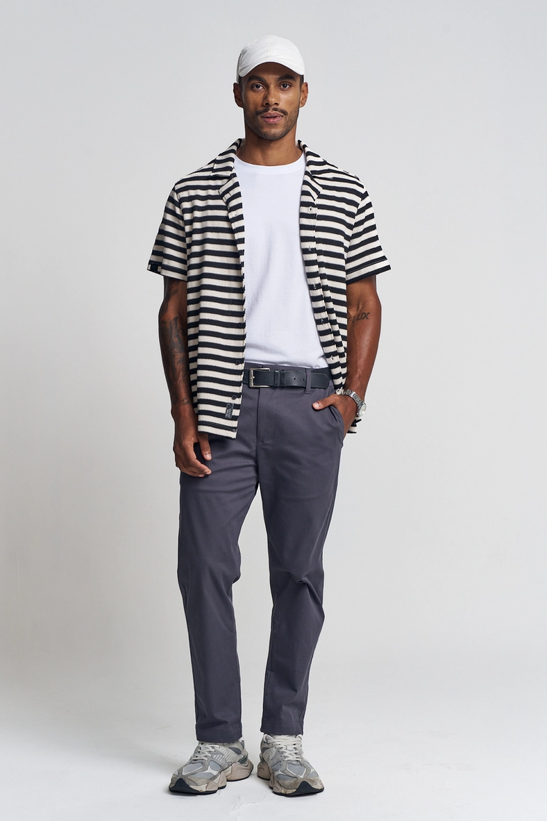Camisa Listrada Manga Curta - Regular Estampados 4