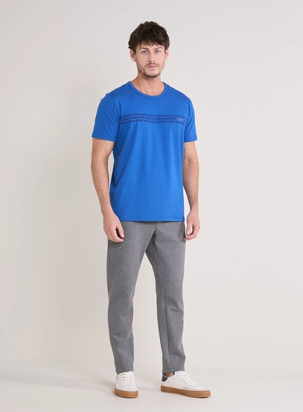 Calça Masculina Alfaiataria Com Cordão - Johann