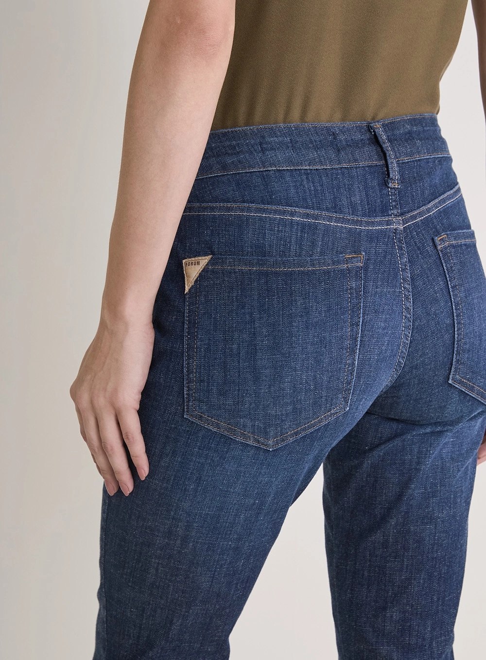 Calça Jeans Feminina Marisa Boot Cut Índigo 3