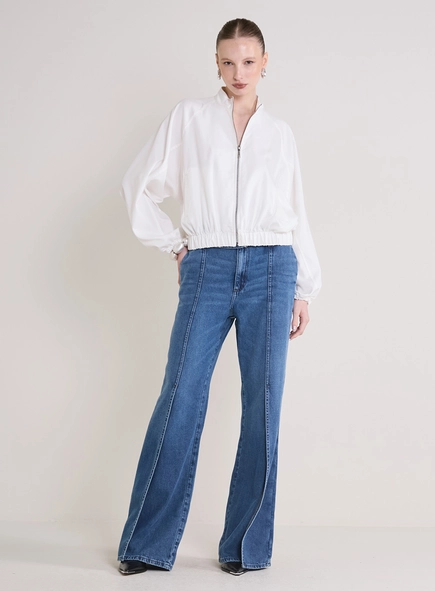 Calça Jeans New Com Cinto E Nervuras