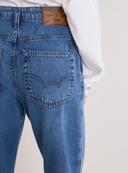Calça Jeans New Com Cinto E Nervuras