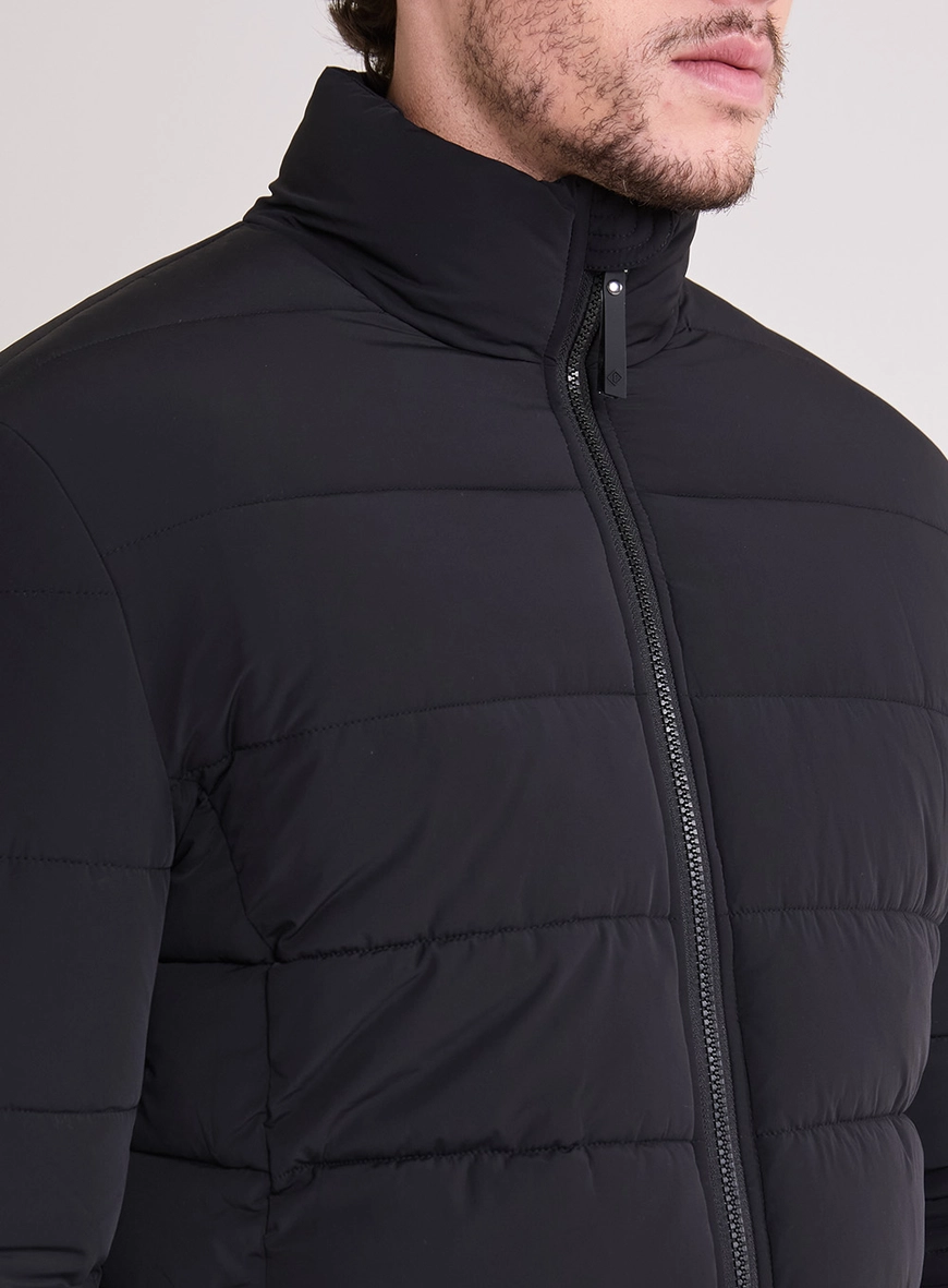Jaqueta Masculina Puffer Matelasse Preto