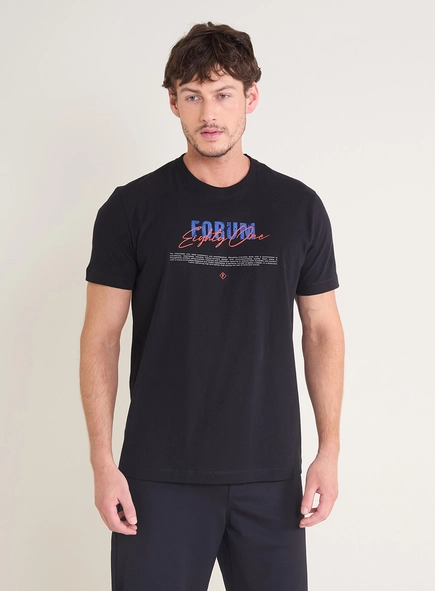 Camiseta Masculina New Slim Detalhe Frontal