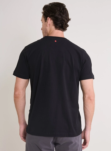 Camiseta Masculina New Slim Com Aplicação