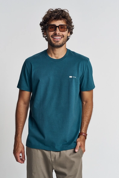 Camiseta Masculina Com Estampa Costas - New