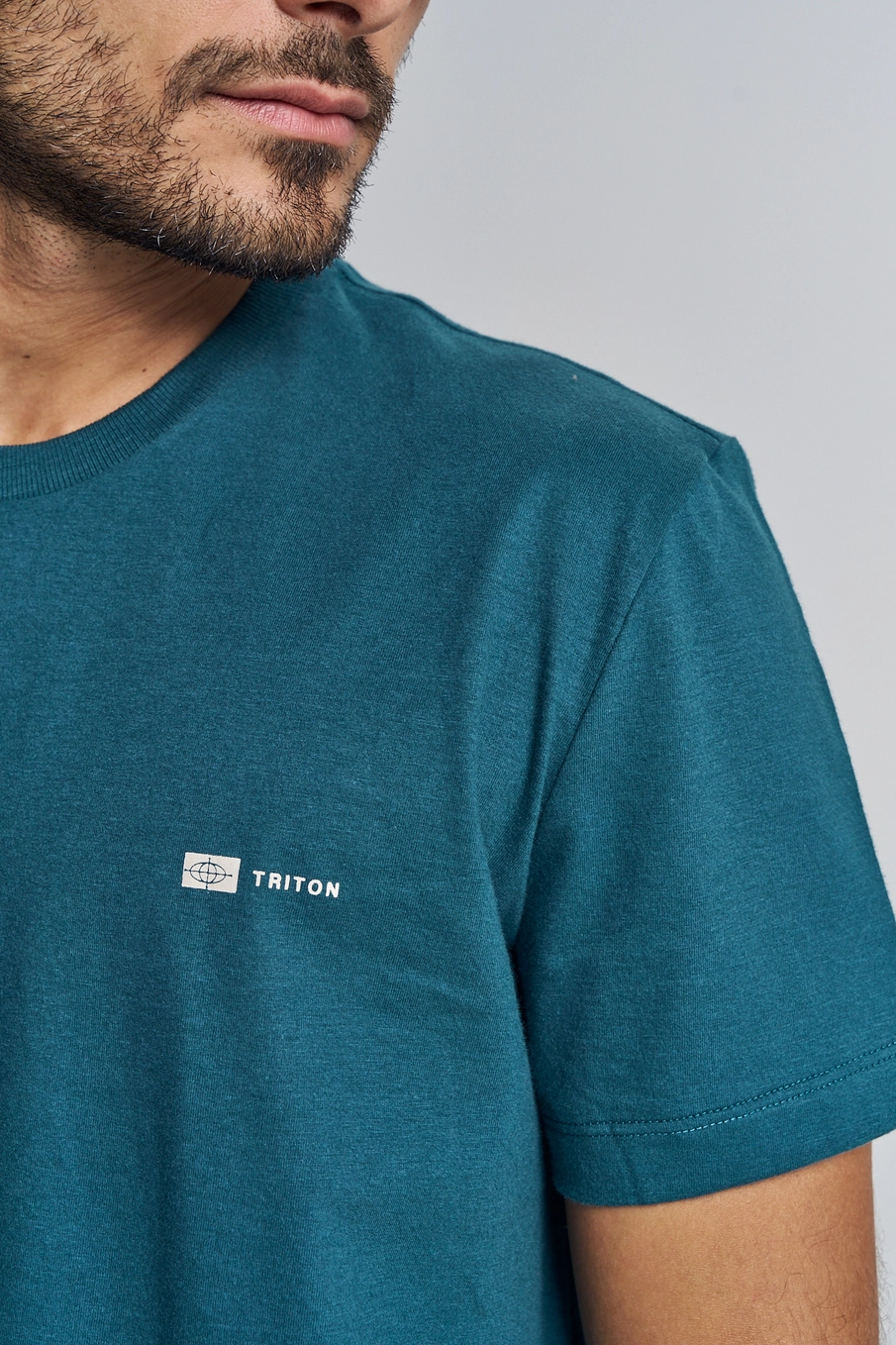Camiseta Masculina Com Estampa Costas - New Verde 3