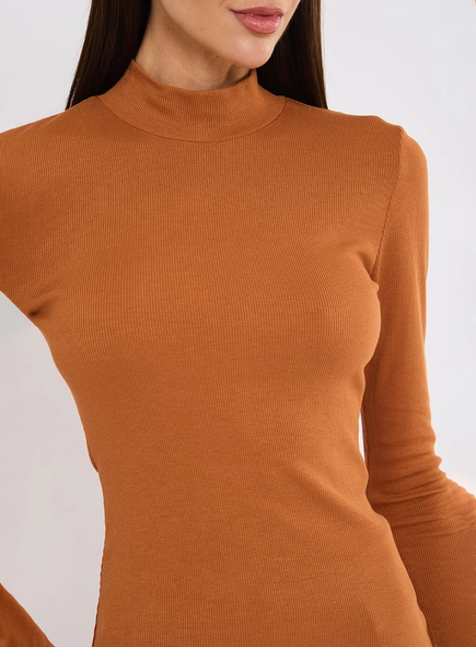 Blusa Slim Manga Longa