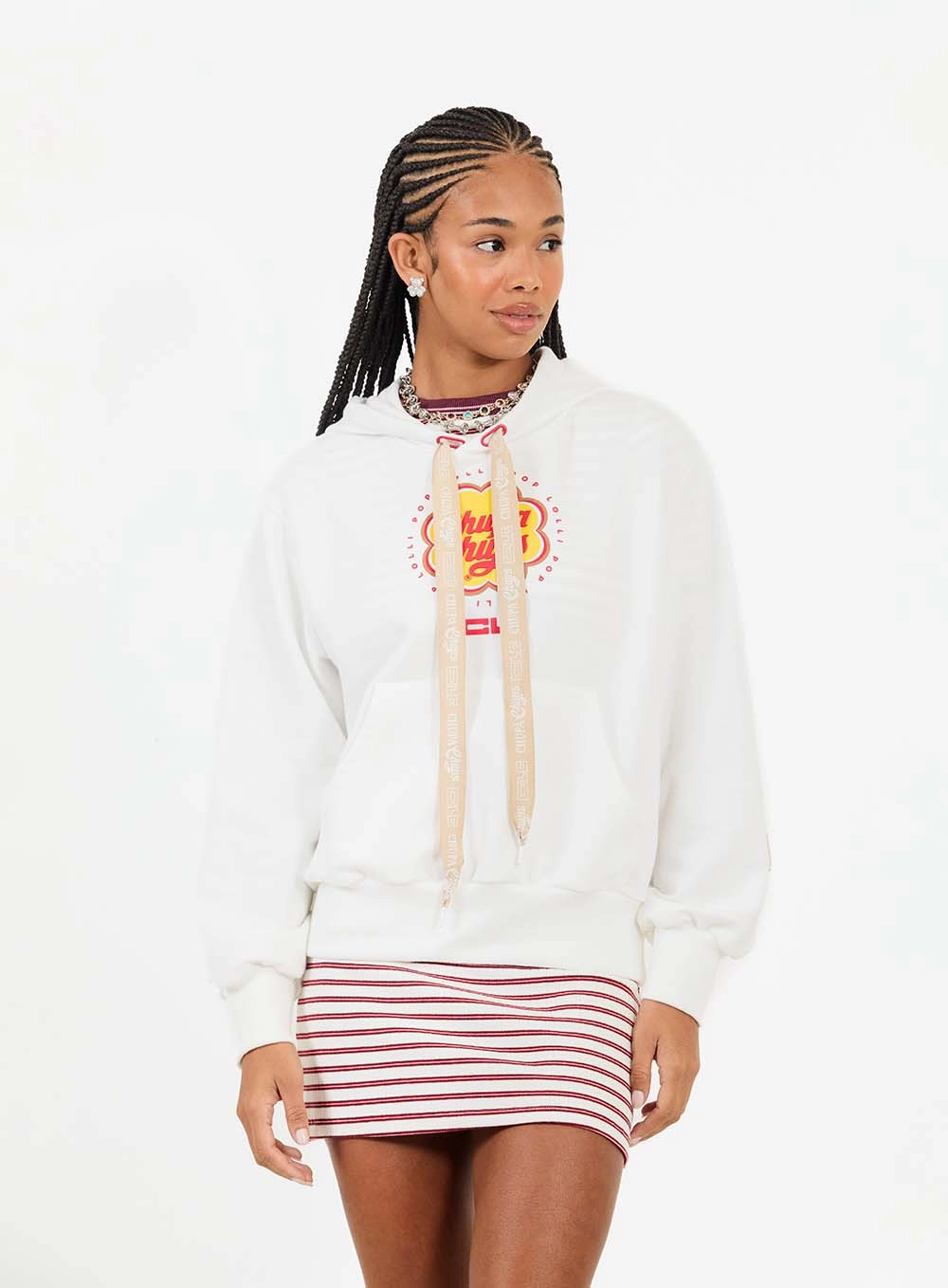 Blusão Moletom Boy Estampado Com Capuz Off Shell 1