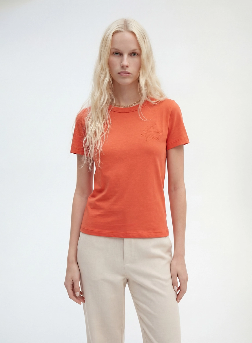 Camiseta Feminina Small Vermelho 1